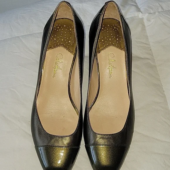 Cole Haan Women's Olive Green Heels - Picture 5 of 12
